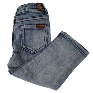 7 For All Mankind 18Months White Washed Blue Jeans